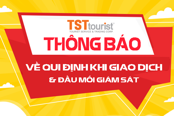 Qui trình bắt buộc của nhân viên TSTtourist khi giao dịch với khách hàng