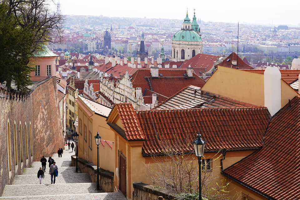 Một ngày xuân ở Prague