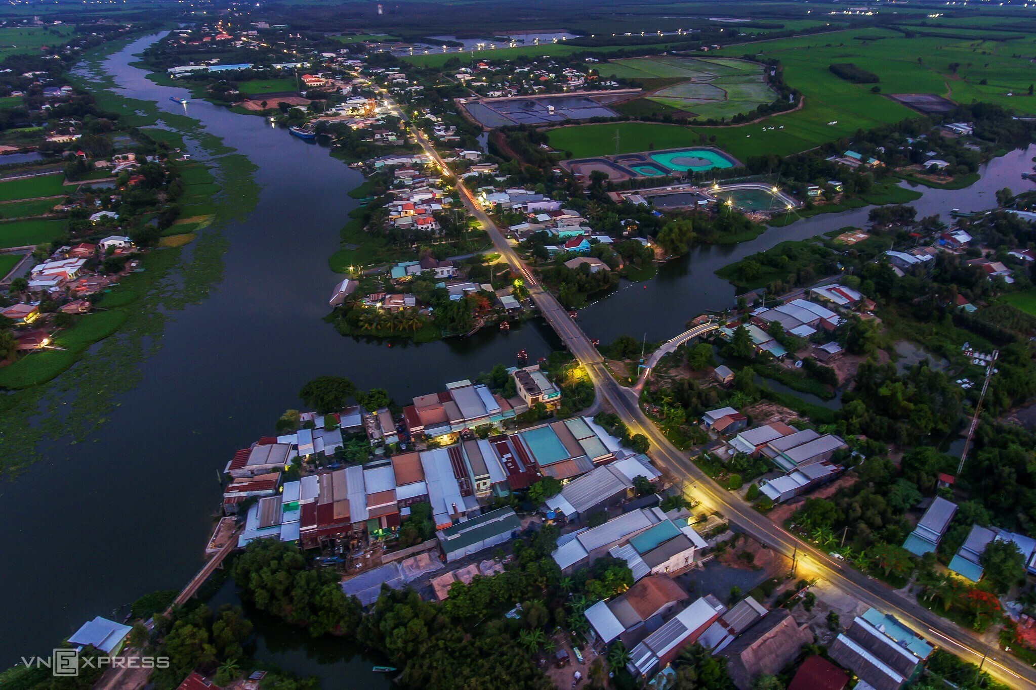 Vẻ đẹp bốn mùa ở miền sông nước Long An