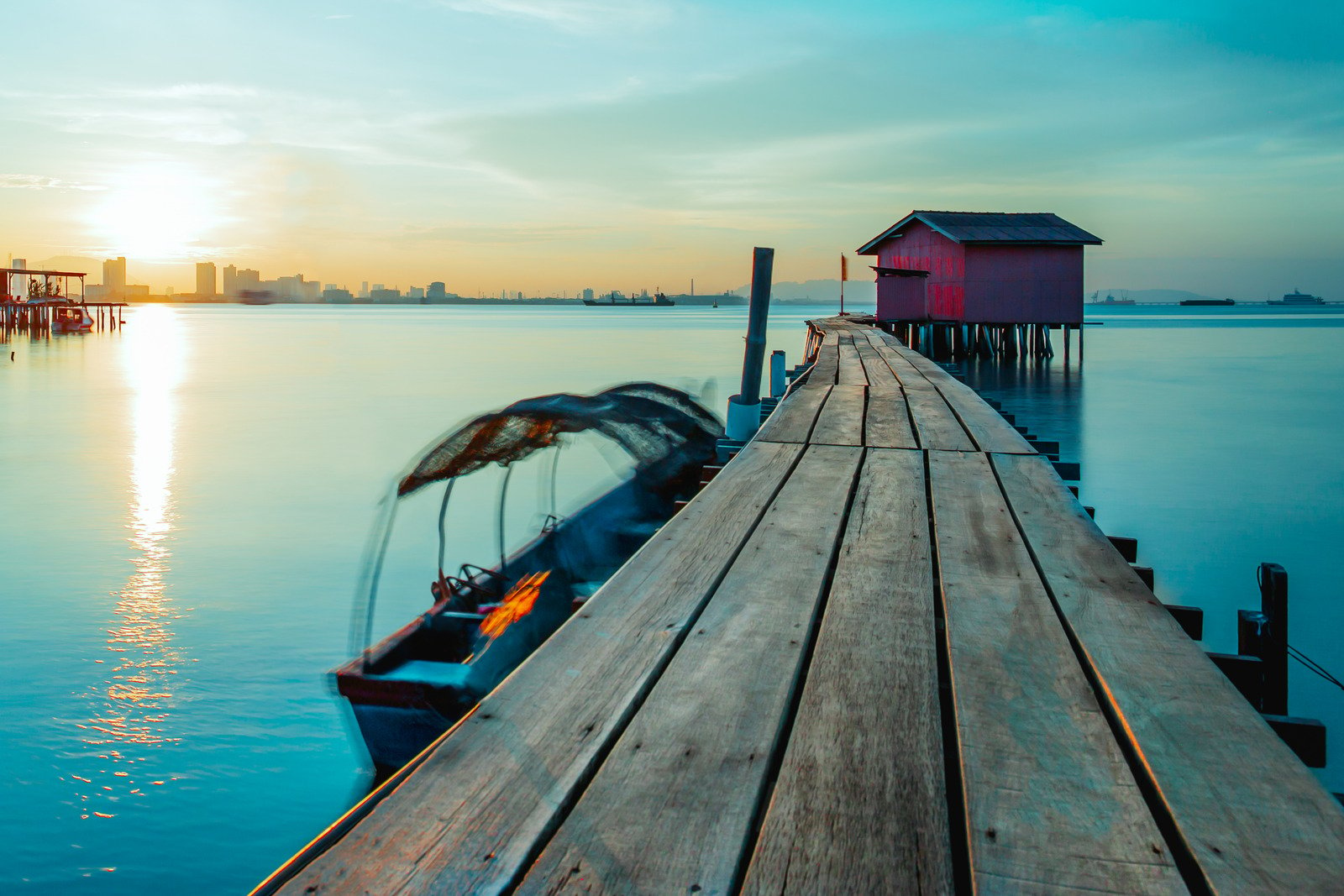 Vẻ đẹp yên bình và thơ mộng của Chew Jetty