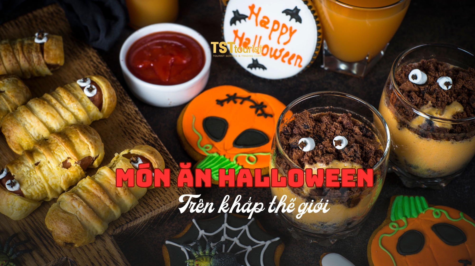 "Điểm mặt đặt tên" những món ăn Halloween truyền thống trên khắp thế giới