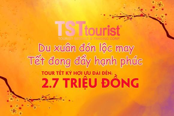 Du Xuân đón lộc may, Tết đong đầy hạnh phúc.