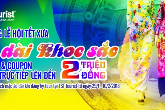 TST tourist tái hiện không gian Tết xưa, ưu đãi lớn cùng "Áo dài khoe sắc"