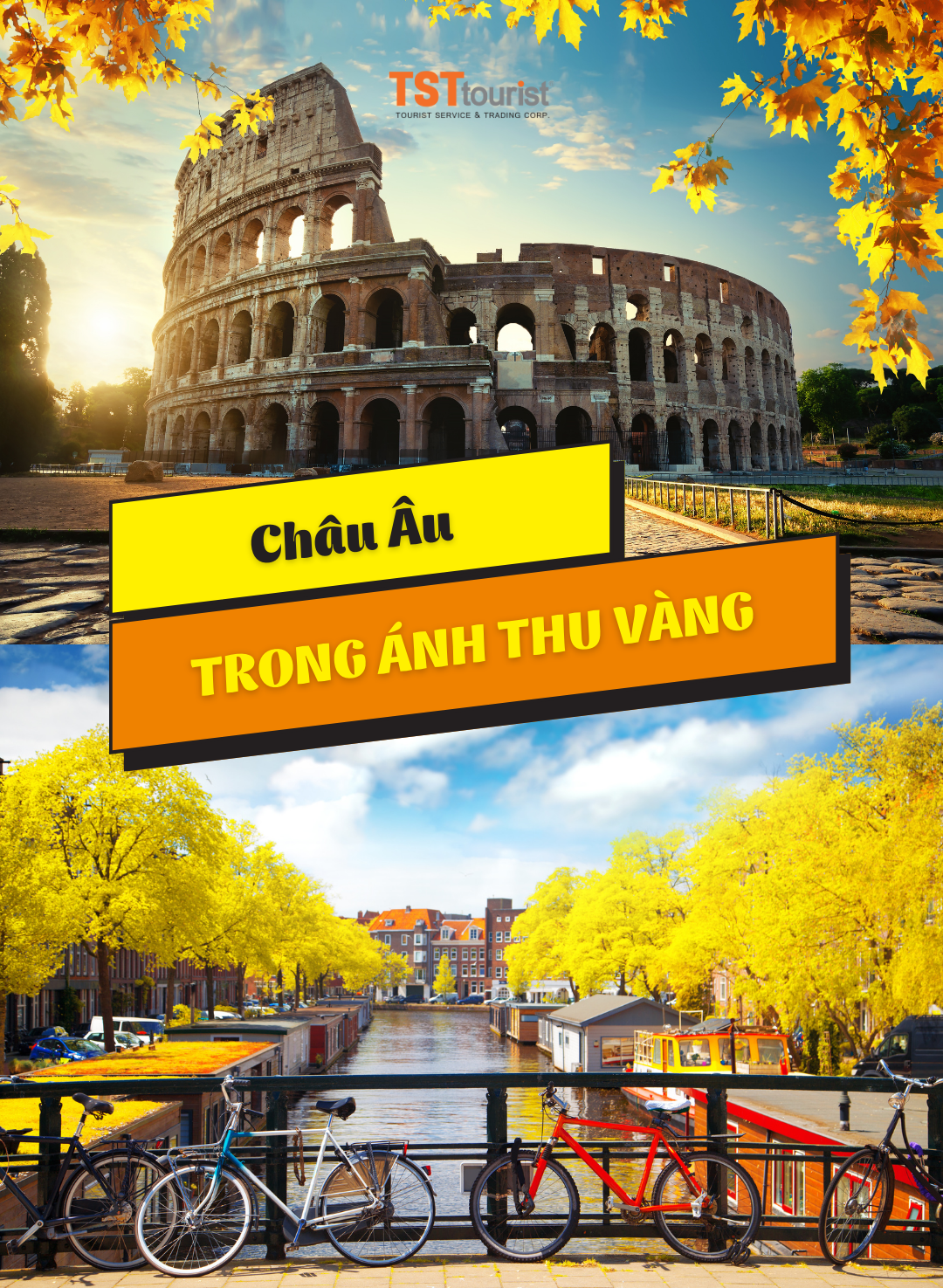 CHÂU ÂU TRONG ÁNH THU VÀNG