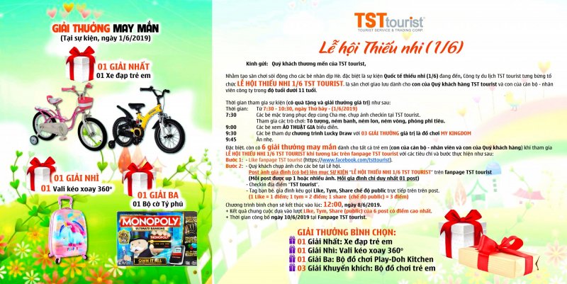 Le hoi Thieu nhi 1.6 TST tourist