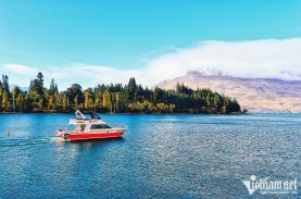 Cảnh sắc hồ Wakatipu, nơi phải tham quan khi tới New Zealand