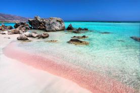 Vẻ đẹp thơ mộng của những bãi biển cát hồng trên thế giới