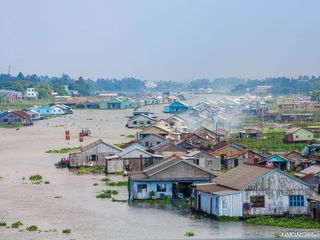 Mênh mang làng nổi Châu Đốc