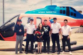 Thuê trực thăng ngắm Đà Nẵng rồi cầu hôn bạn gái