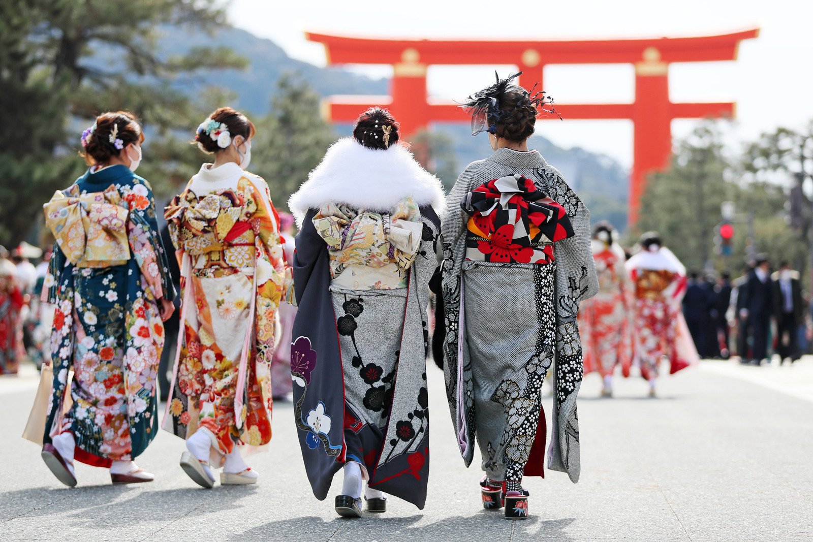 Kimono là một lựa chọn phổ biến khi tham dự các lễ hội Nhật Bản 