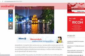 Báo Lào ca ngợi du lịch Việt Nam