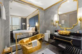 Khách sạn Việt có khu vệ sinh dát vàng lên báo Nga