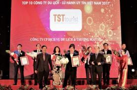 TST tourist đón nhận Top 10 Công ty du lịch - lữ hành uy tín năm 2017 - Vietnamnet