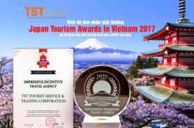 TST tourist nhận giải thưởng Japan Tourism Award 2017